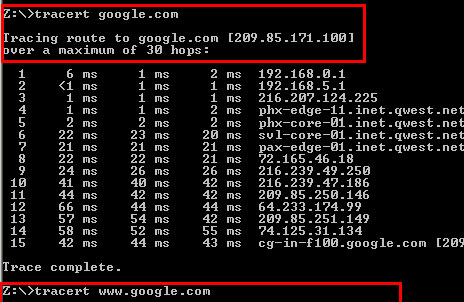 Tracing of Suspicious IP Addresses    